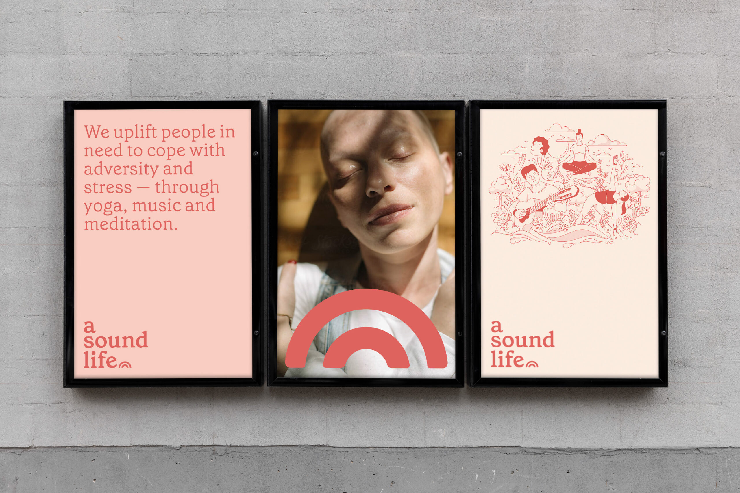 A Sound Life branding, brand identity, brand design, brand refresh, rebrand, Toben