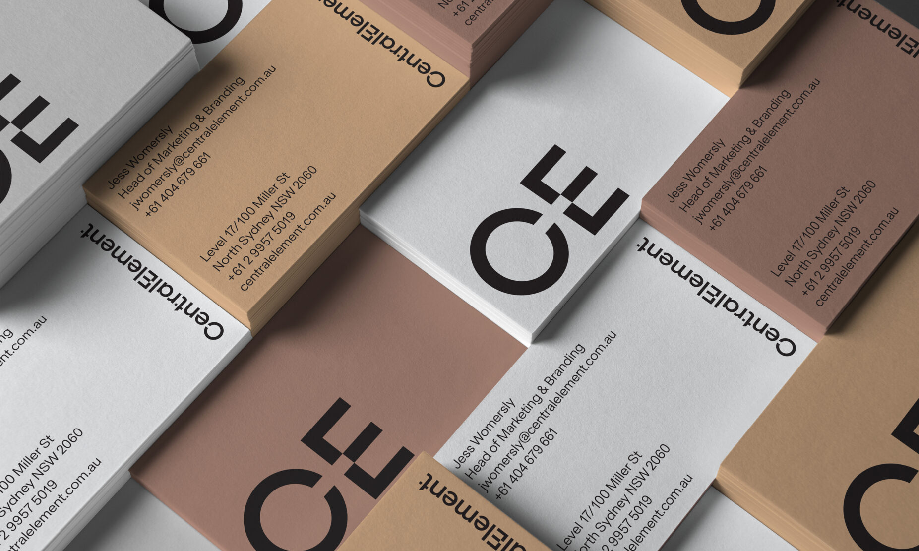 Central Element branding, brand identity, brand design, brand refresh, rebrand, Toben
