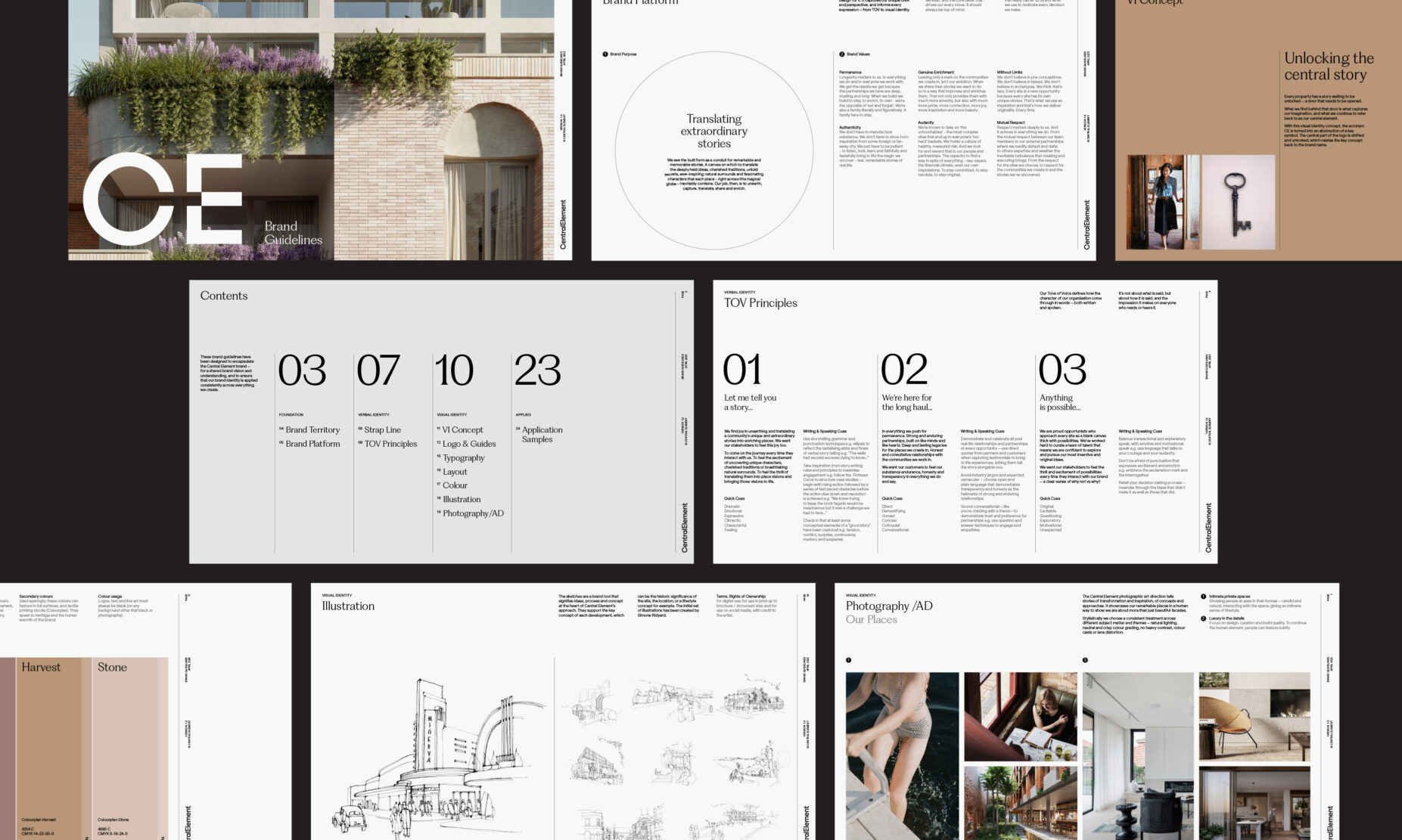 Central Element branding, brand identity, brand design, brand refresh, rebrand, Toben