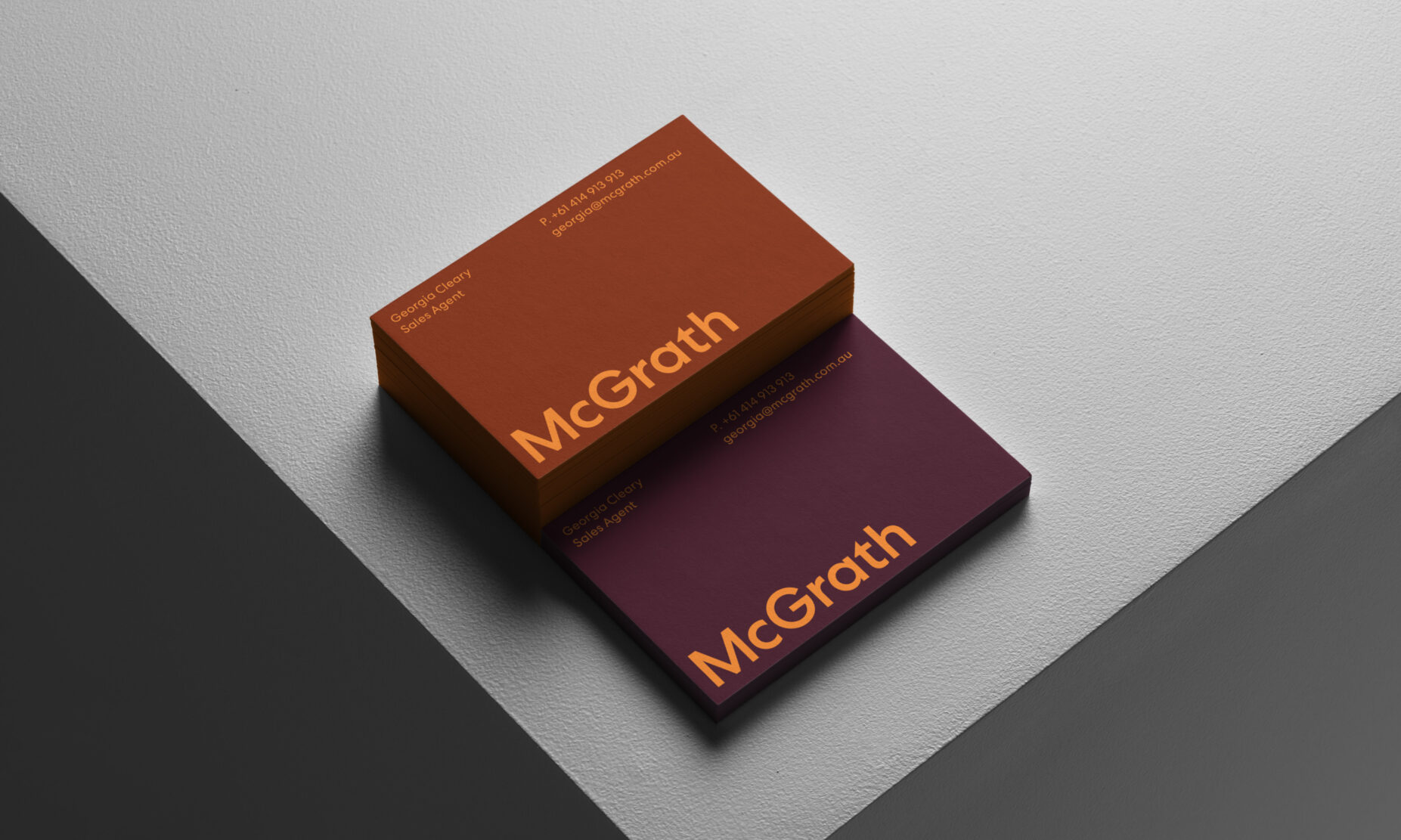 McGrath Real Estate branding, brand identity, brand design, brand re-fresh, rebrand, Toben