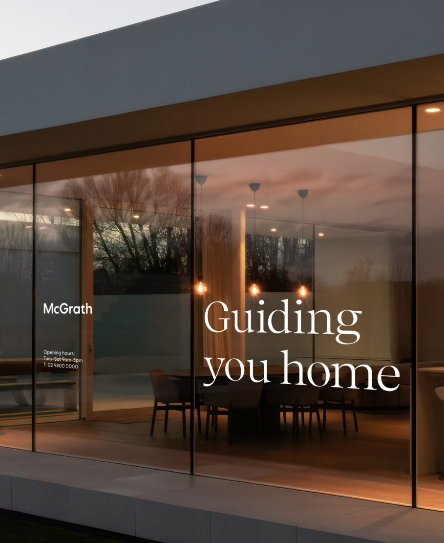 McGrath Real Estate branding, brand identity, brand design, brand re-fresh, rebrand, Toben