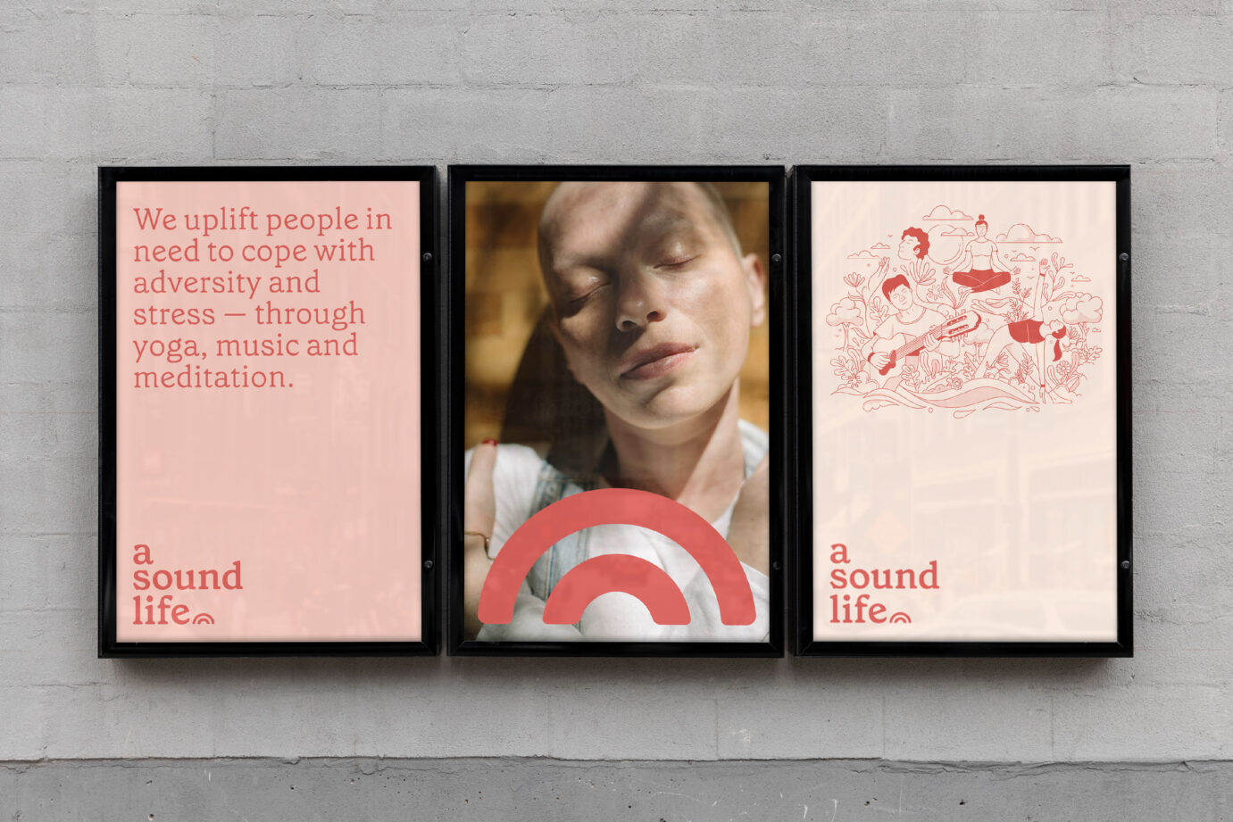 A Sound Life branding, brand identity, brand design, brand refresh, rebrand, Toben